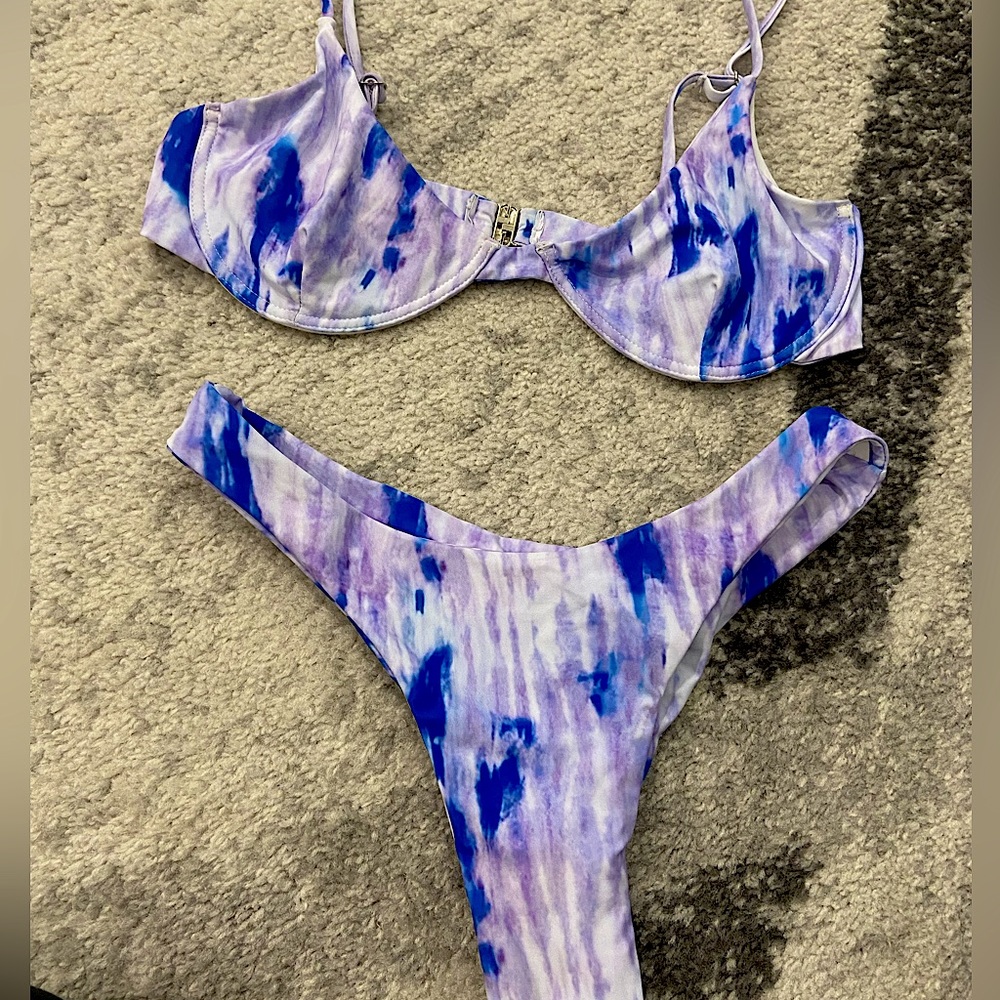 Zaful TieDye Bikini